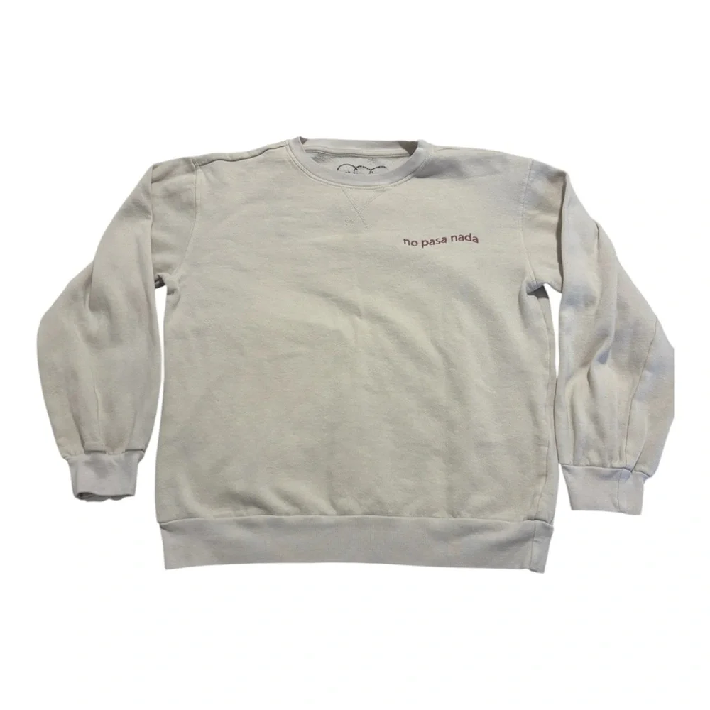 No Pasa Nada Crewneck Sweatshirt - Picture 1 of 4